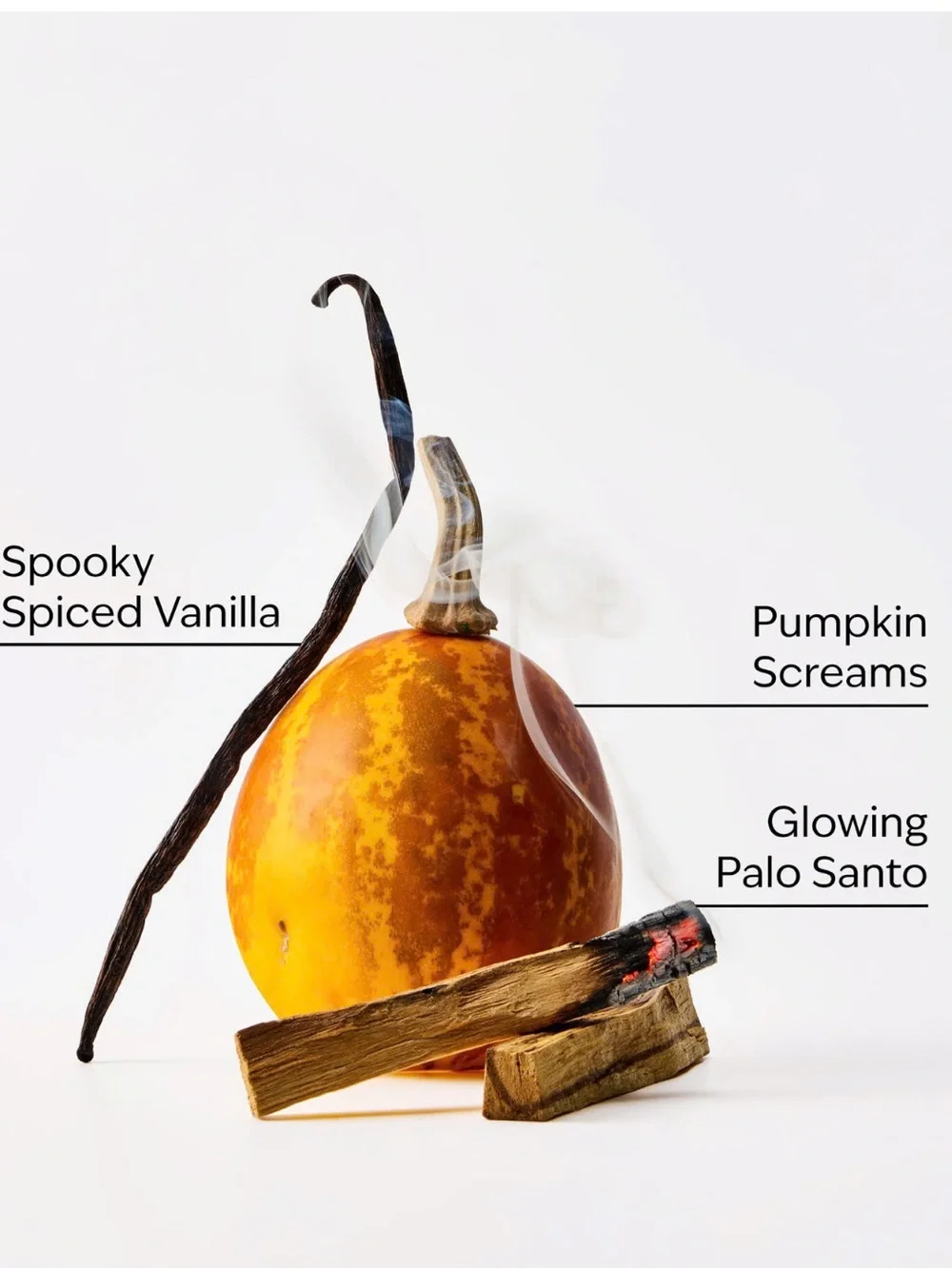 “New”Bath & Body Works Jack Skellington 3-Wick Candle-Pumpkin & Vanilla
